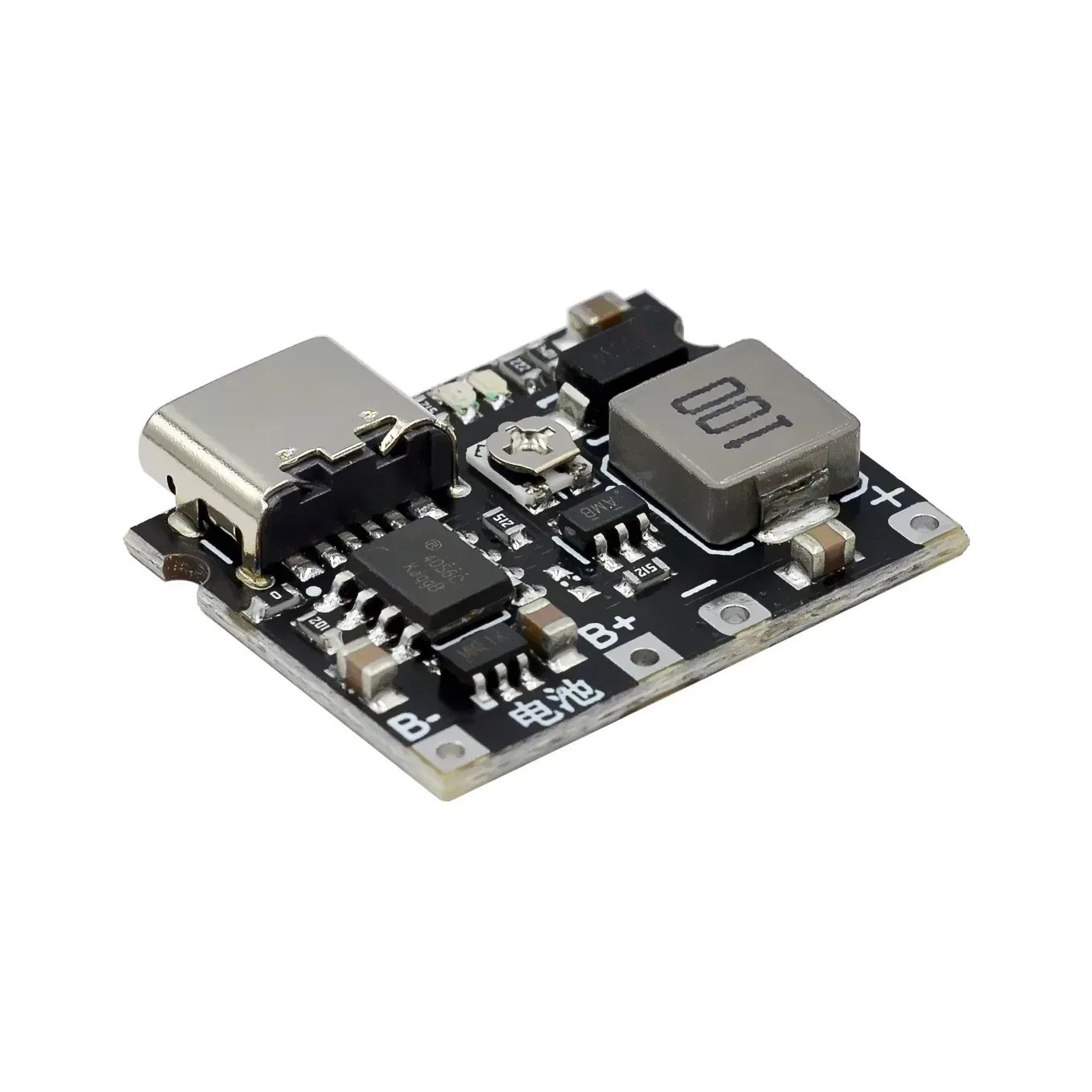 Модуль зарядки Li-Ion аккумулятора LX-LCBST Type-C DC-DC Step-Up 4.2–28 В регулировка напряжения