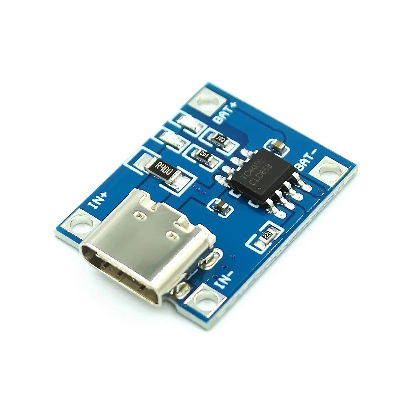 Модуль зарядки литий‑ионных аккумуляторов TP4056 с USB Type‑C