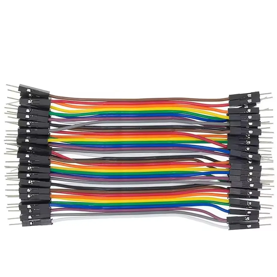 Проводи Dupont 2.54 мм Male-Male штекер-штекер 10 см для Arduino та макетних плат
